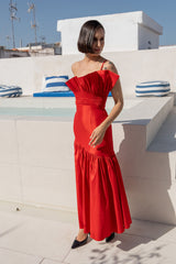 Vestido Carla Rojo