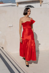 Vestido Carla Rojo