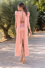 Vestido Enura Mandarina