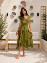 Vestido Adela Verde