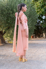 Vestido Enura Mandarina