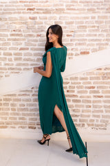 Vestido Paula Gasa Verde
