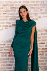 Vestido Paula Gasa Verde