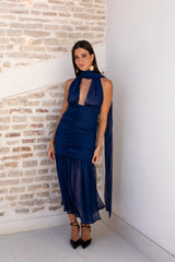 Vestido Poliana azul