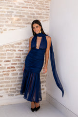 Vestido Poliana azul