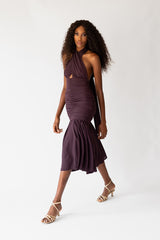 Vestido Poliana Marrón