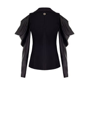 Chaqueta con detalle hombros