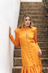 Vestido Brunella Naranja