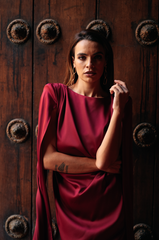 Vestido Atenas Granate