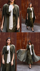 Capa Terciopelo Verde