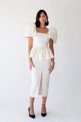 Vestido Martina Peplum