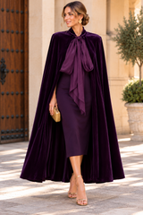 Capa Terciopelo Morada