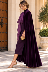 Capa Terciopelo Morada