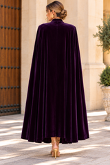 Capa Terciopelo Morada