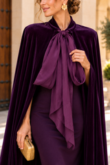 Capa Terciopelo Morada