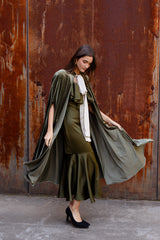 Capa Terciopelo Verde