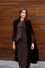 Capa Terciopelo Marrón