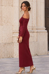 Vestido Ariel Burdeos