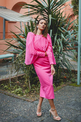 Vestido Violeta Chicle