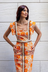 Vestido Brisal Naranja