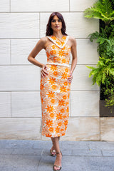 Vestido Anabel naranja