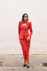 Vestido Valentino Rojo