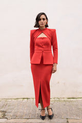 Vestido Valentino Rojo