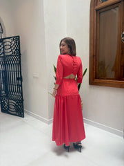 Vestido Silvia Coral