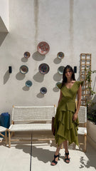 Vestido Adela Verde