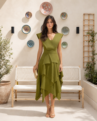 Vestido Adela Verde