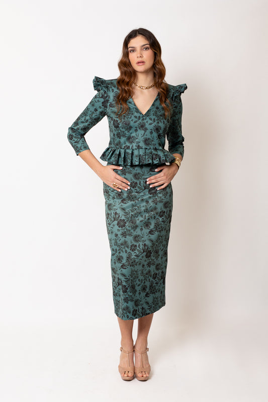 Vestido Amelia Verde