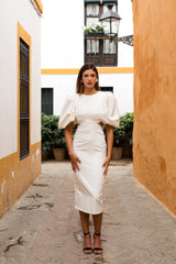 Greta I Vestido aberturas Blanco