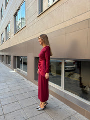 Vestido Ariel Burdeos