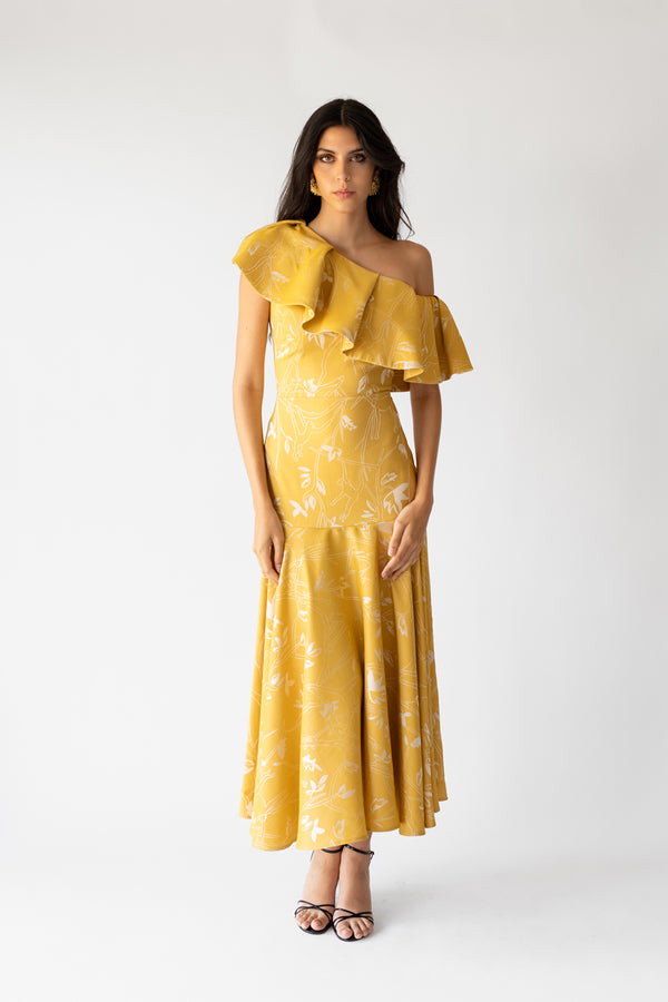 Fabia Printed Dress