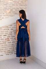 Vestido Poliana azul