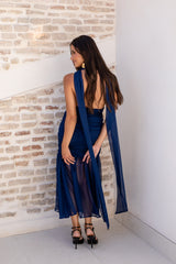 Vestido Poliana azul