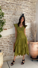 Vestido Adela Verde
