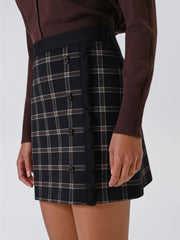 Falda Corta Cuadros