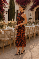Vestido Canel Estampado