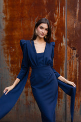 Vestido Enura Marino