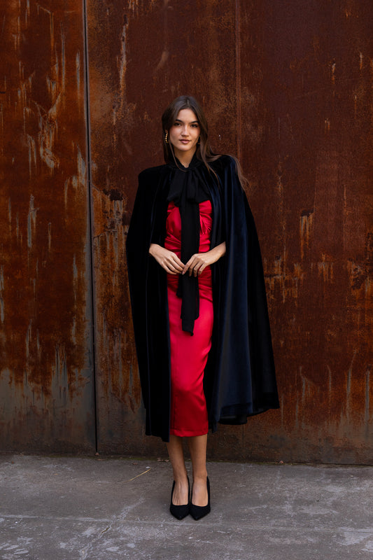 Capa Terciopelo Negra