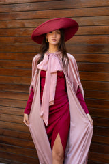 Capa Terciopelo Nude