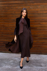 Capa Terciopelo Marrón