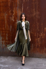 Capa Terciopelo Verde