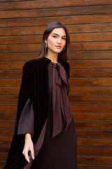 Capa Terciopelo Marrón