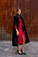 Capa Terciopelo Negra