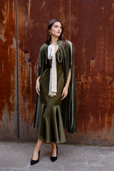 Capa Terciopelo Verde