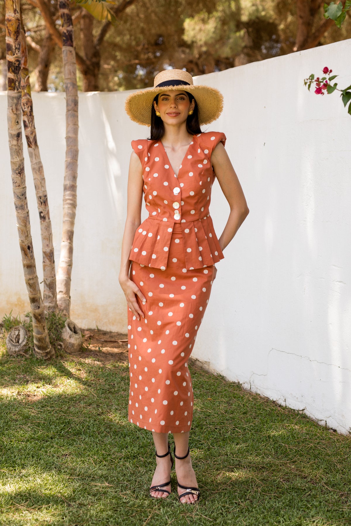 Vestido Gene Lunar Teja