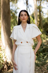 Conjunto Marilyn Blanco - Dos Piezas