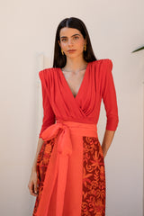 Conjunto Deborah Coral